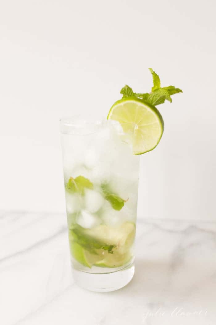 Serve up an EASY Mojito Bar for Parties | Julie Blanner