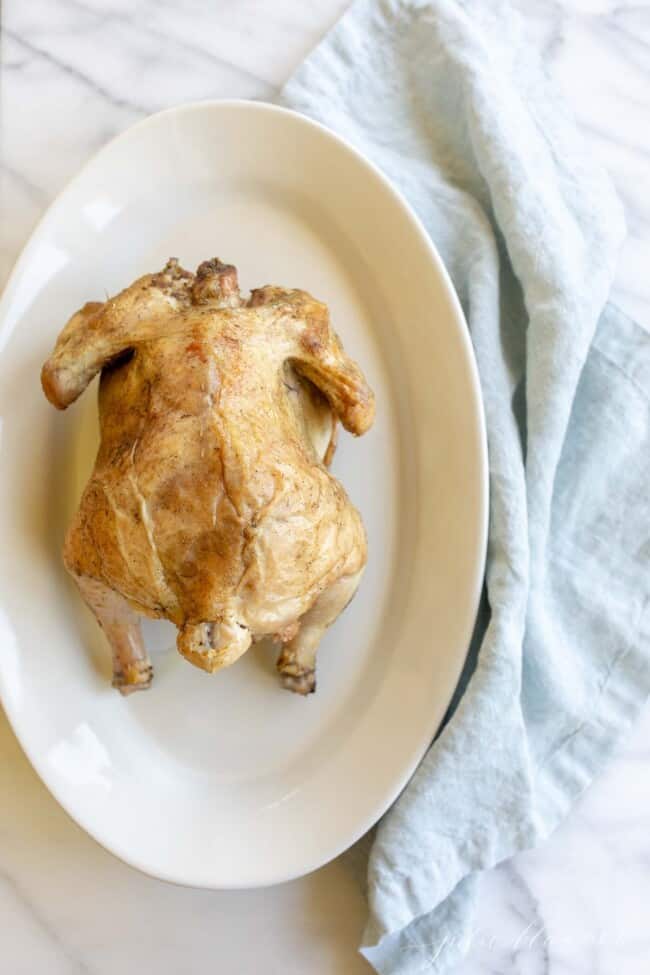The Juiciest Beer Can Chicken in the Oven (or on the Grill) Julie Blanner