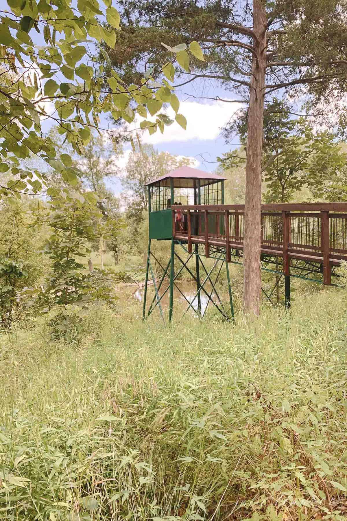 Shaw Natur Reserve lookout point in St. Louis.