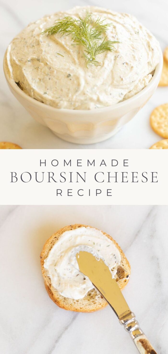 Homemade Boursin Cheese Recipe