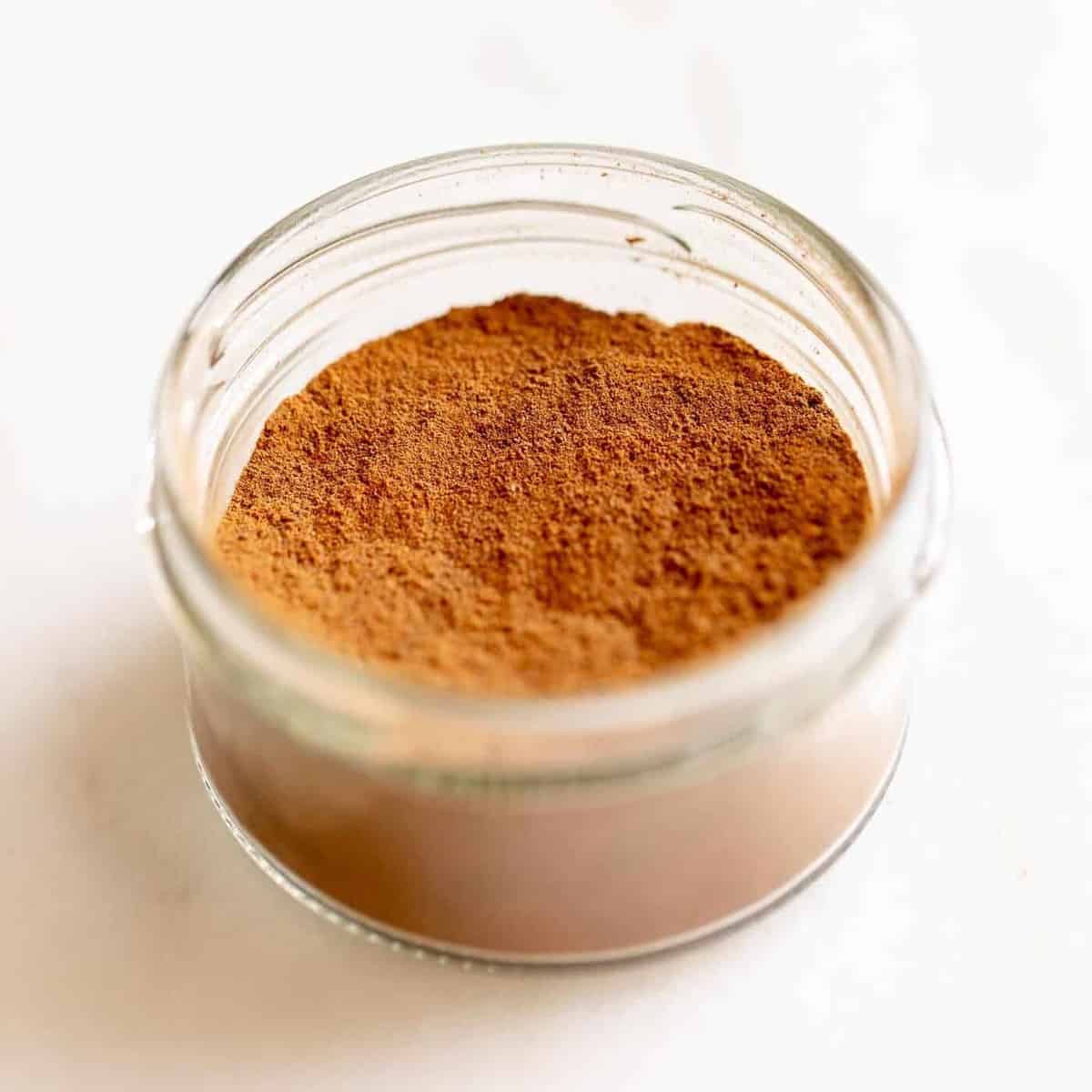 spice mixture in a jar