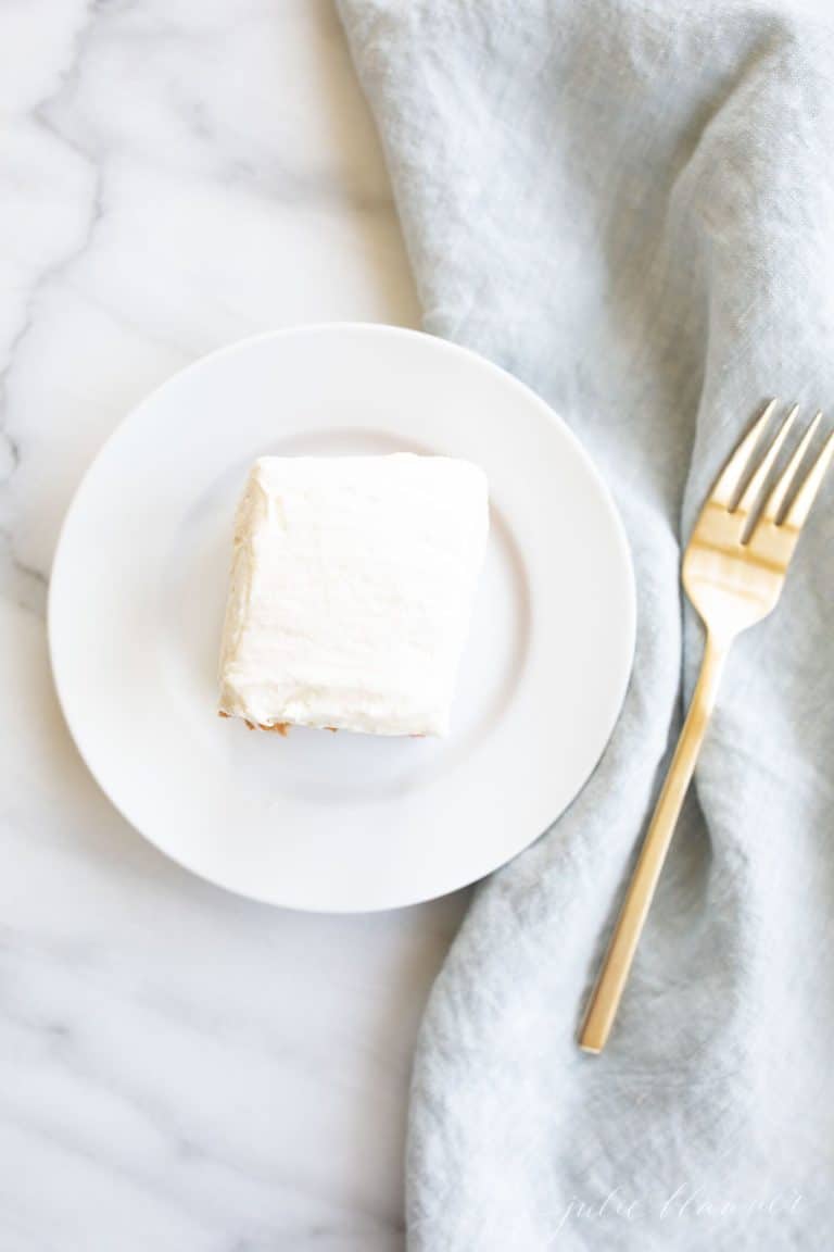 Fluffy Cream Cheese Frosting Recipe | Julie Blanner