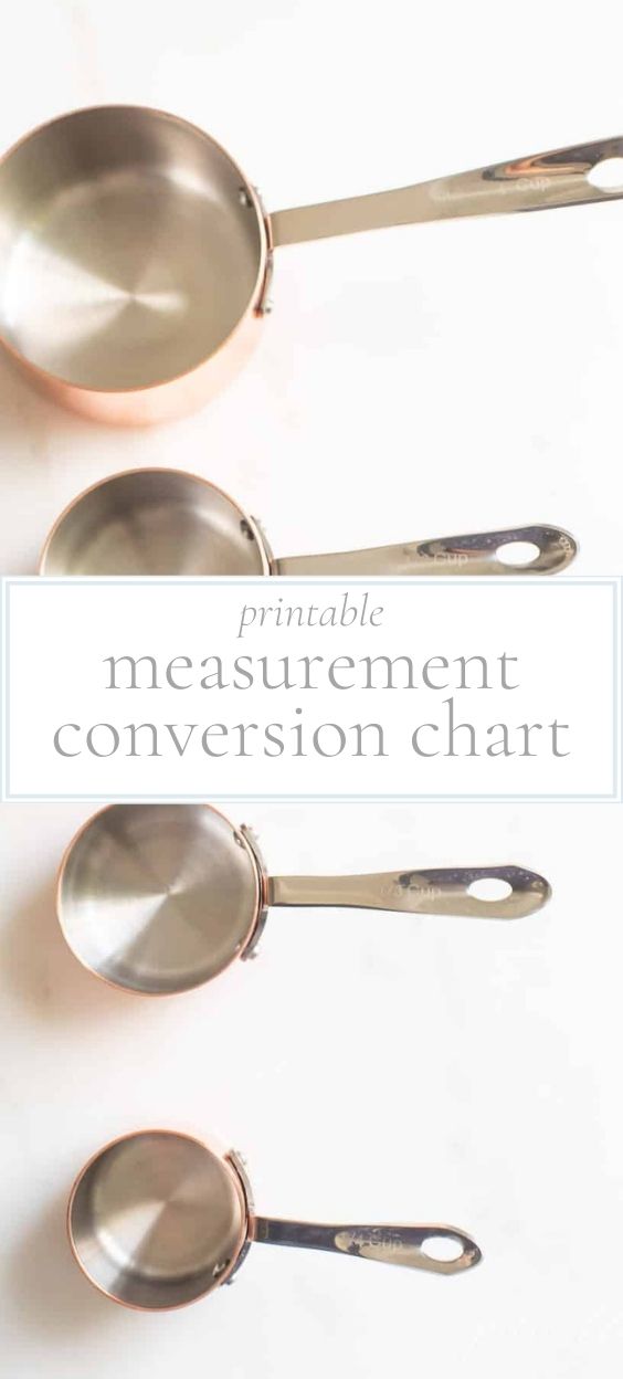 Finally: A Liquid Measurement Conversion Chart for Any Recipe