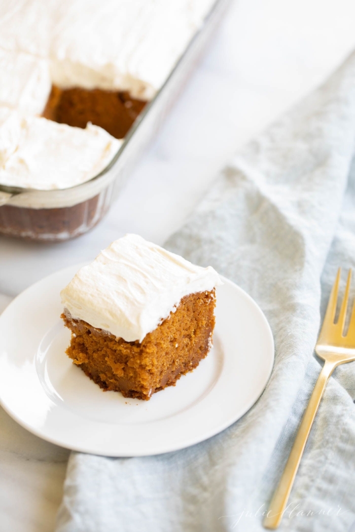 Crazy Good Pumpkin Cake | Julie Blanner