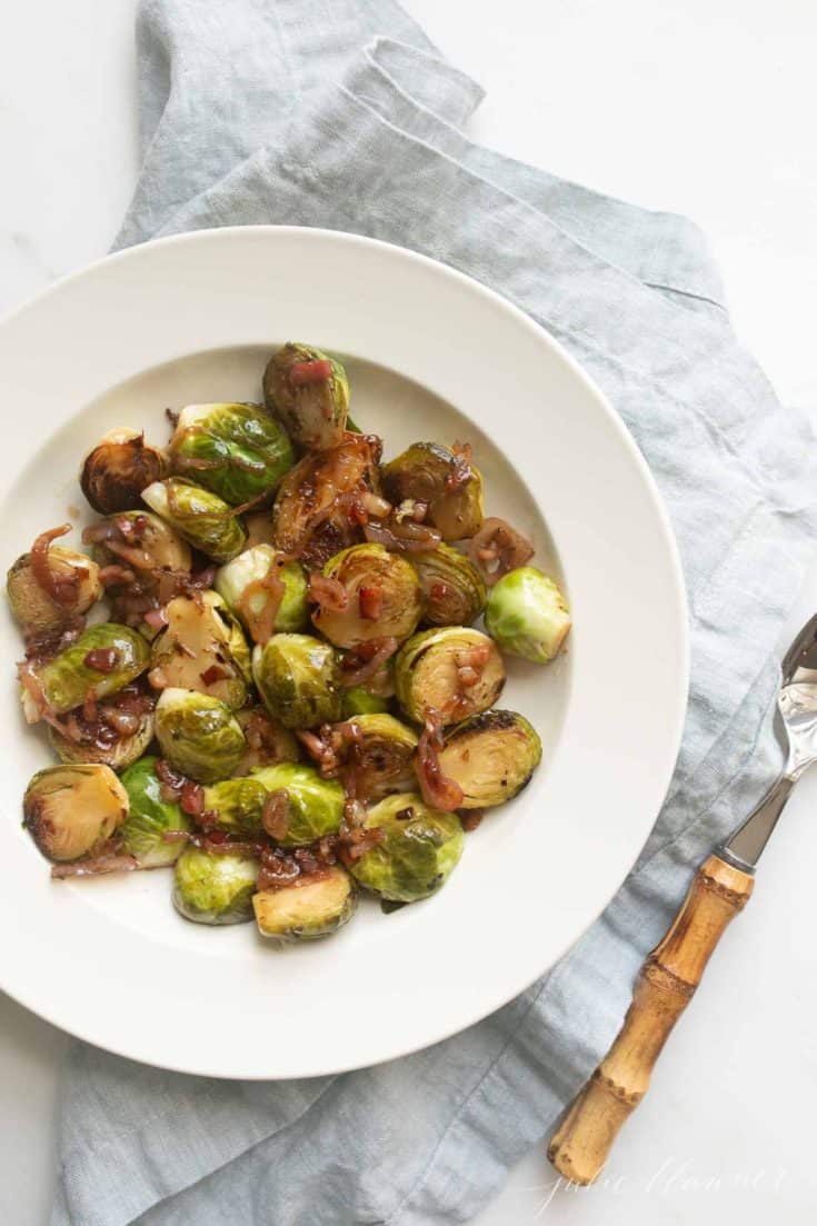 The Best Crispy Brussel Sprouts Recipe Julie Blanner 6578