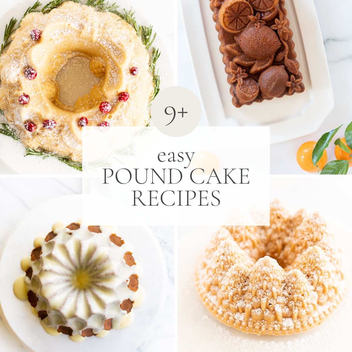 Pound Cake Recipe - Baking Sense®