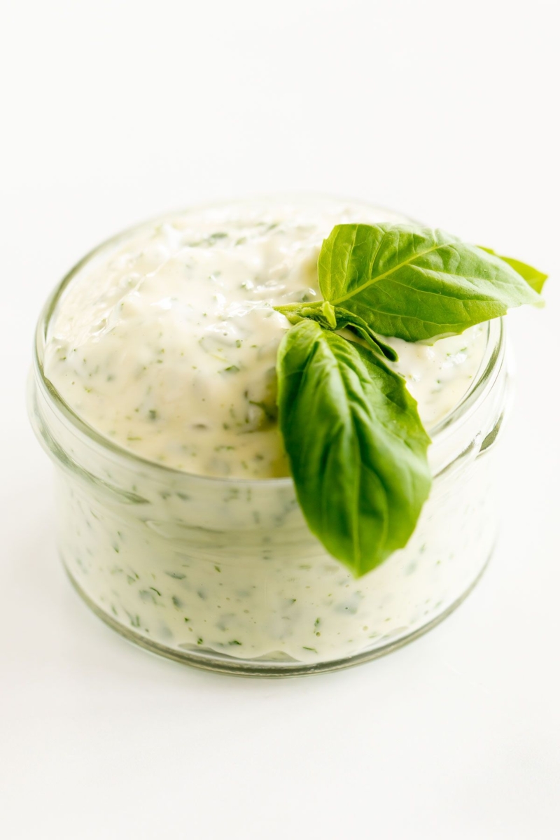 Easy Basil Aioli Julie Blanner