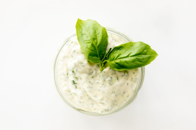 Easy Basil Aioli Julie Blanner