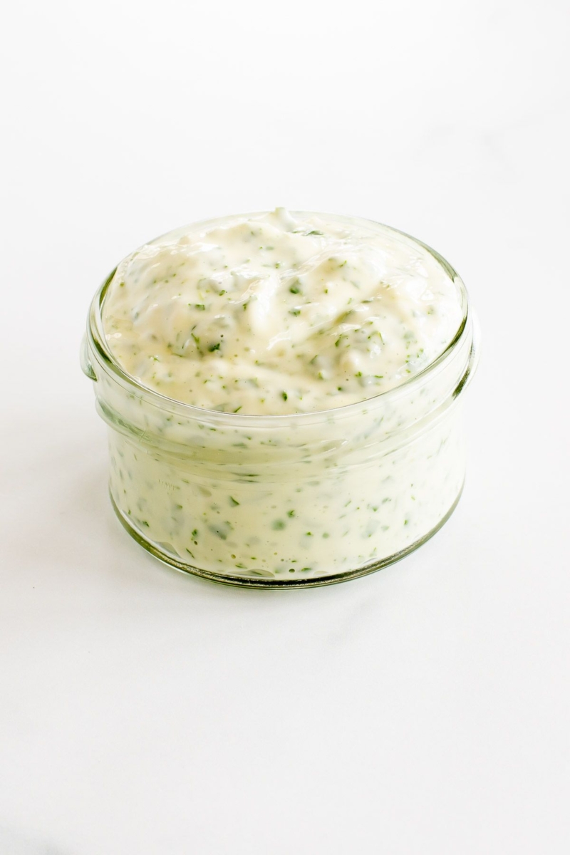 Easy Basil Aioli Julie Blanner