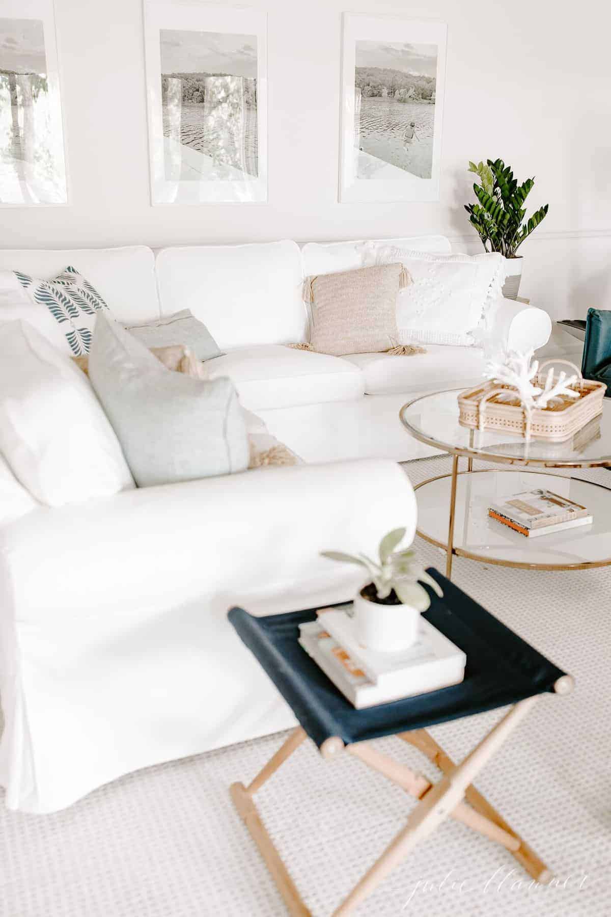 white living room ikea