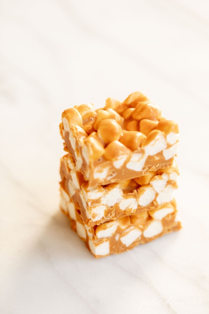 Peanut Butter Marshmallow Squares Julie Blanner
