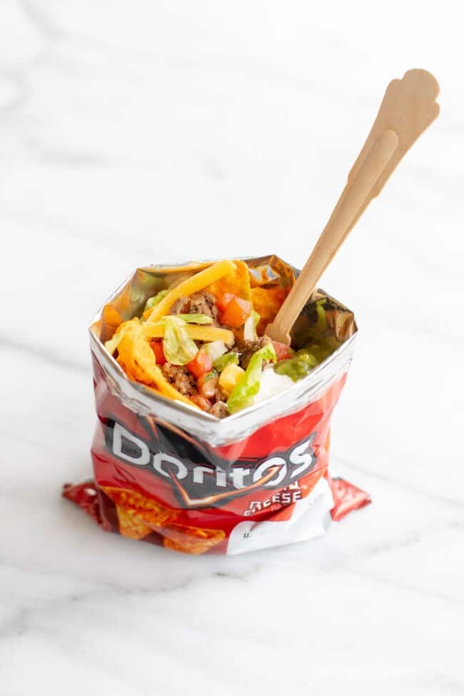 The Best Walking Taco Recipe How to Make A Taco in a Bag