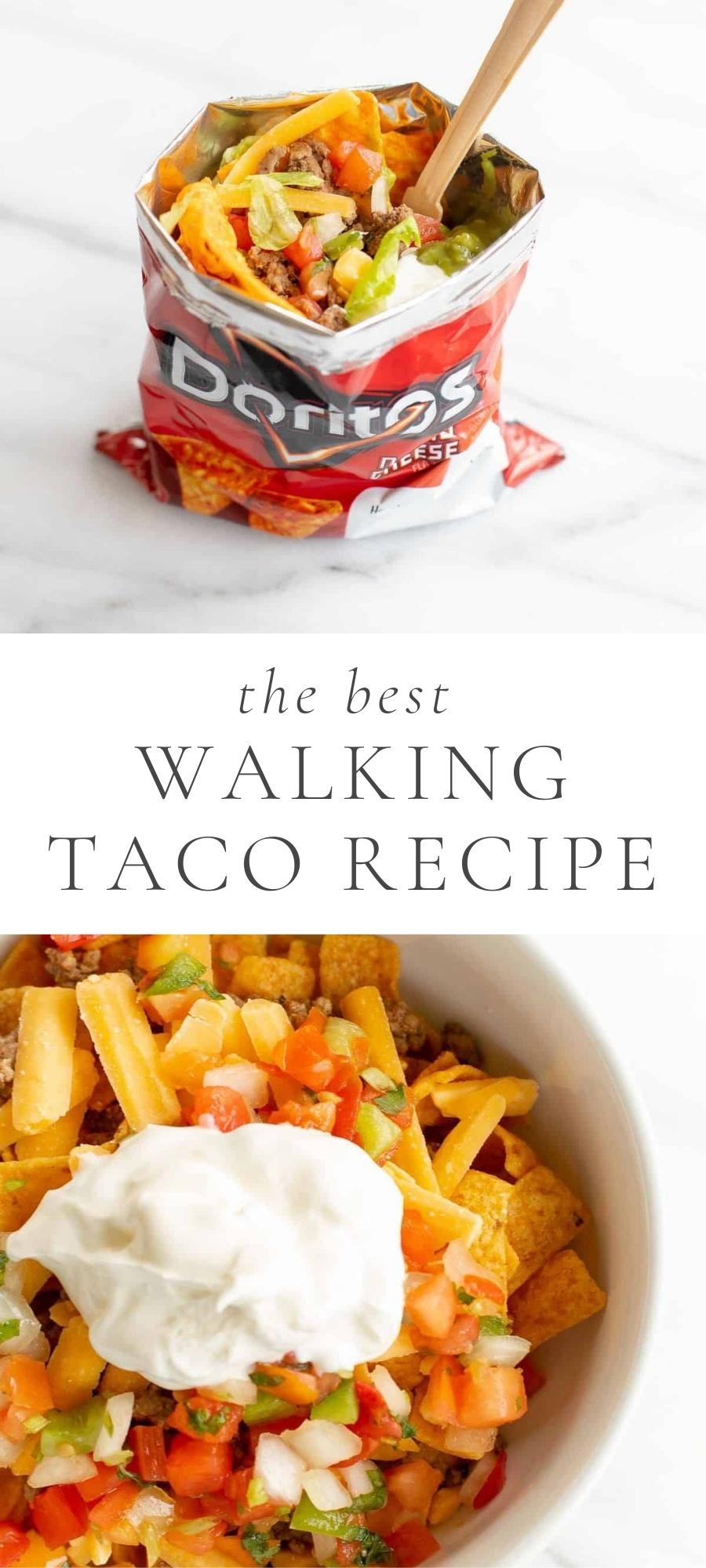 The Best Walking Taco Recipe How to Make A Taco in a Bag