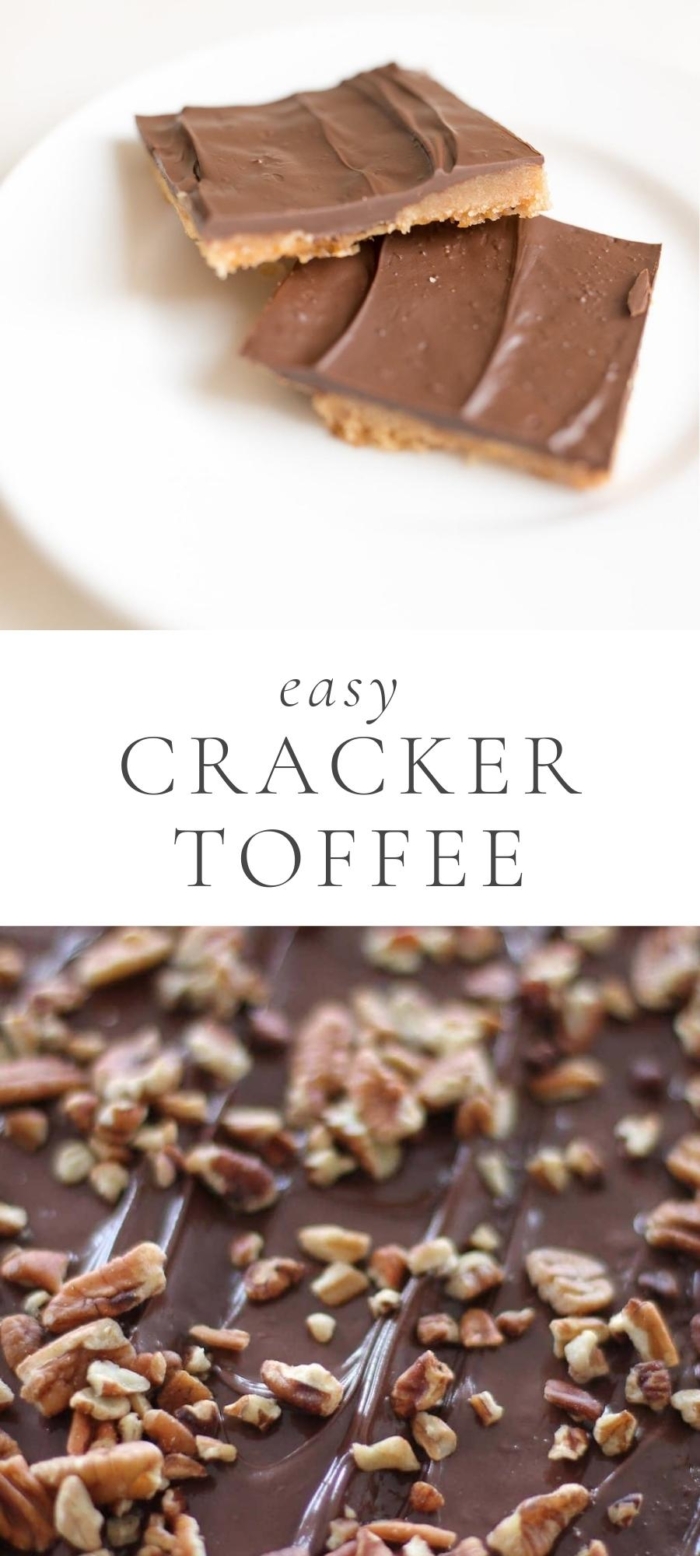cracker toffee with nuts