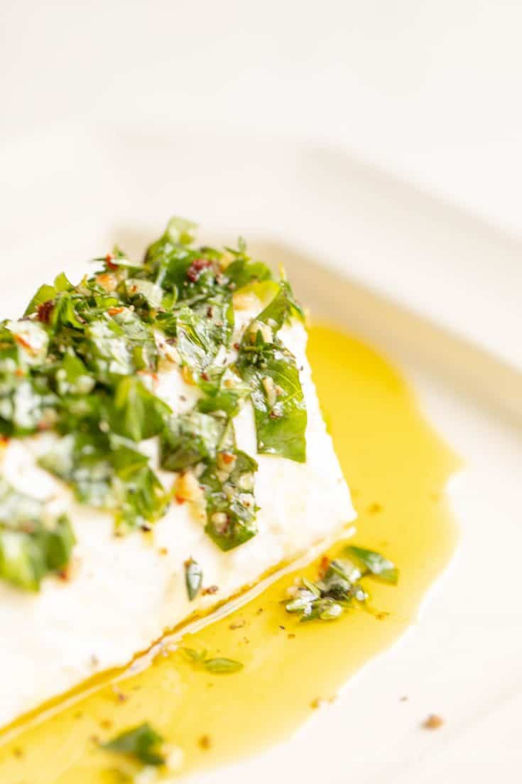 Marinated Chèvre Cheese Goat Cheese Appetizer