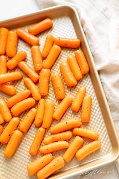Roasted Baby Carrots | Julie Blanner