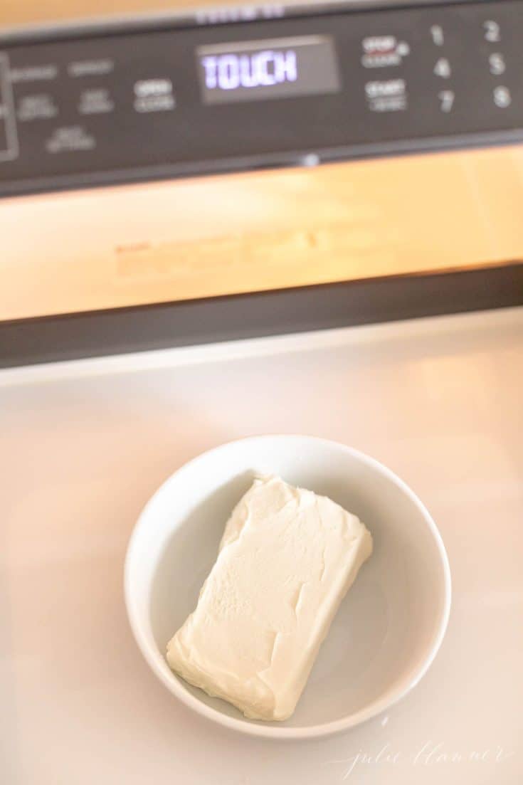 How To Soften Cream Cheese | Julie Blanner