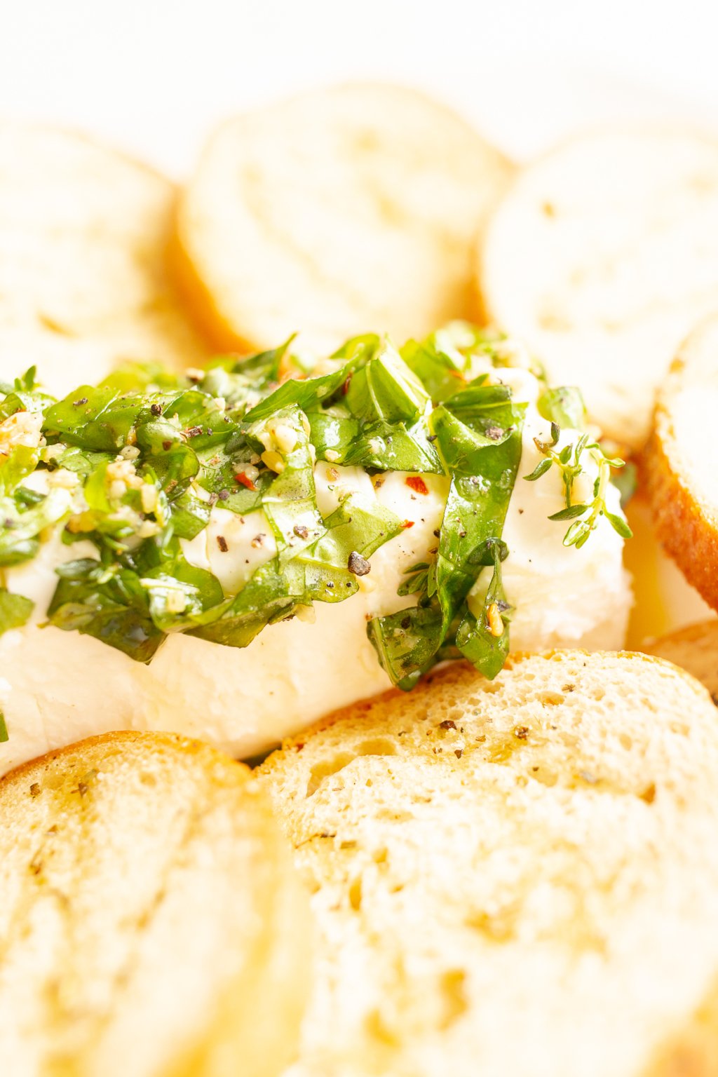 Marinated Goat Cheese Appetizer Julie Blanner