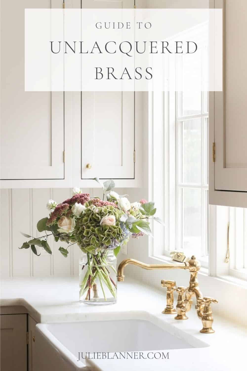 Unlacquered Brass Hardware Julie Blanner