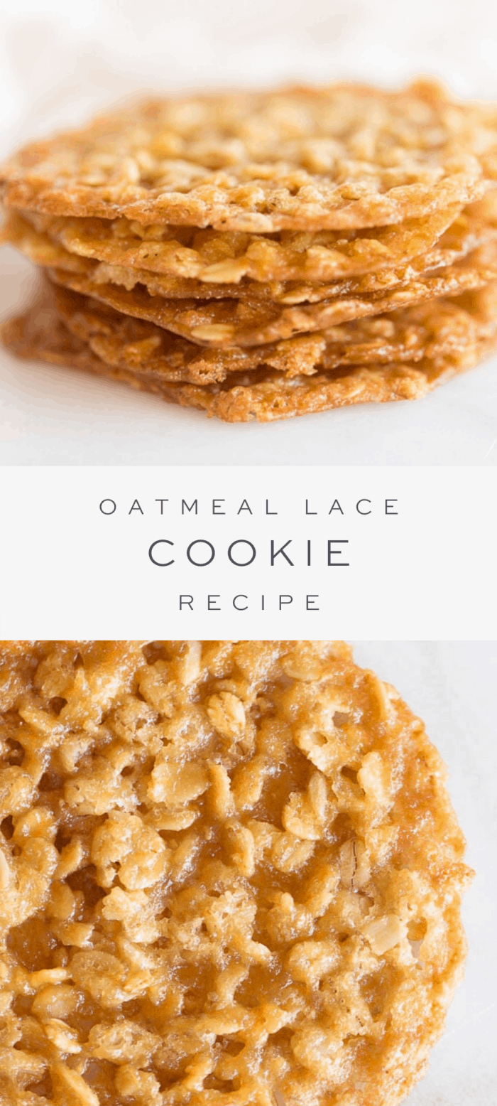 Easy and Amazing Oatmeal Lace Cookies | Julie Blanner