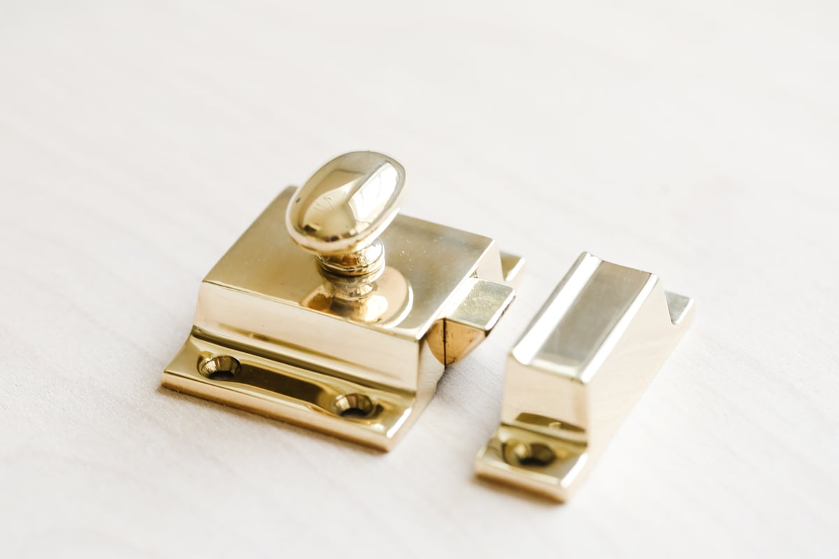 Why We Chose Unlacquered Brass Hardware for Our Kitchen - Veronika's  Blushing