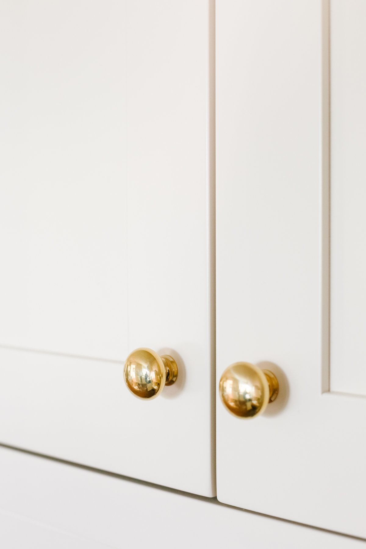 Brushed Brass Cabinet Knob style 31 Drawer Pulls and Cabinet Knobs