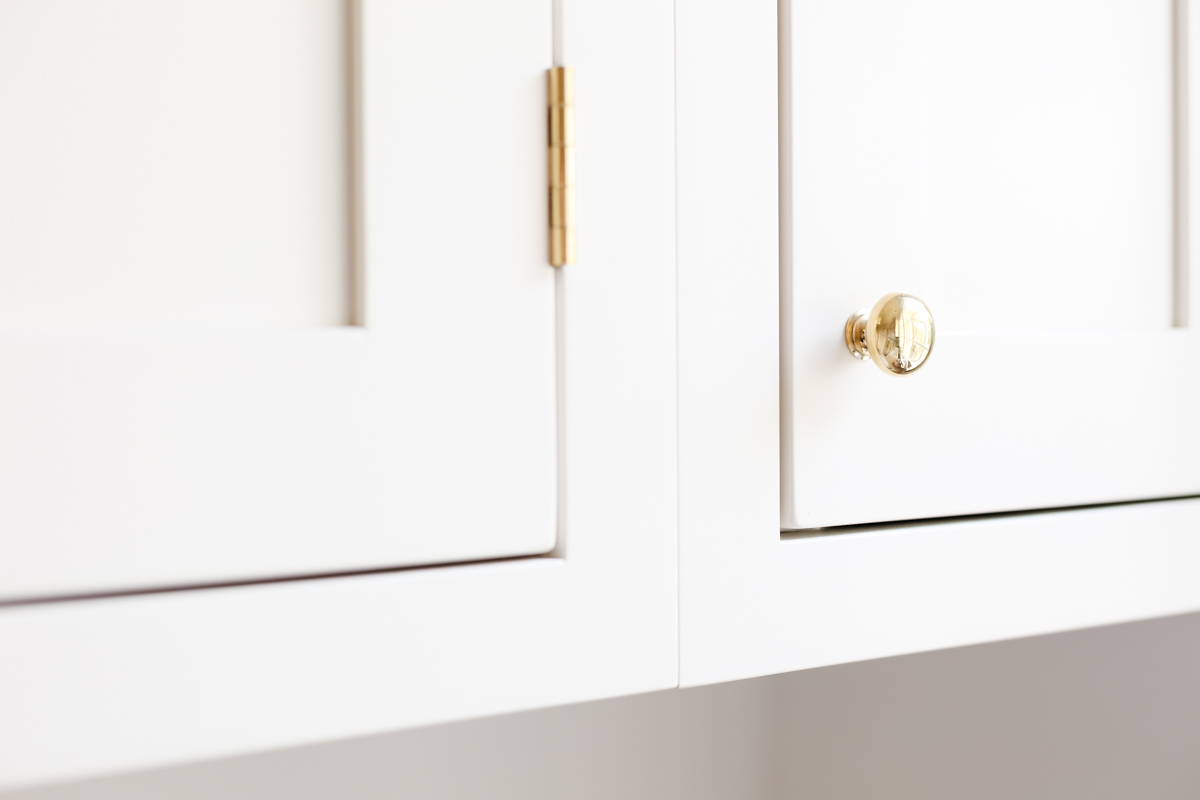 Why We Chose Unlacquered Brass Hardware for Our Kitchen - Veronika's  Blushing