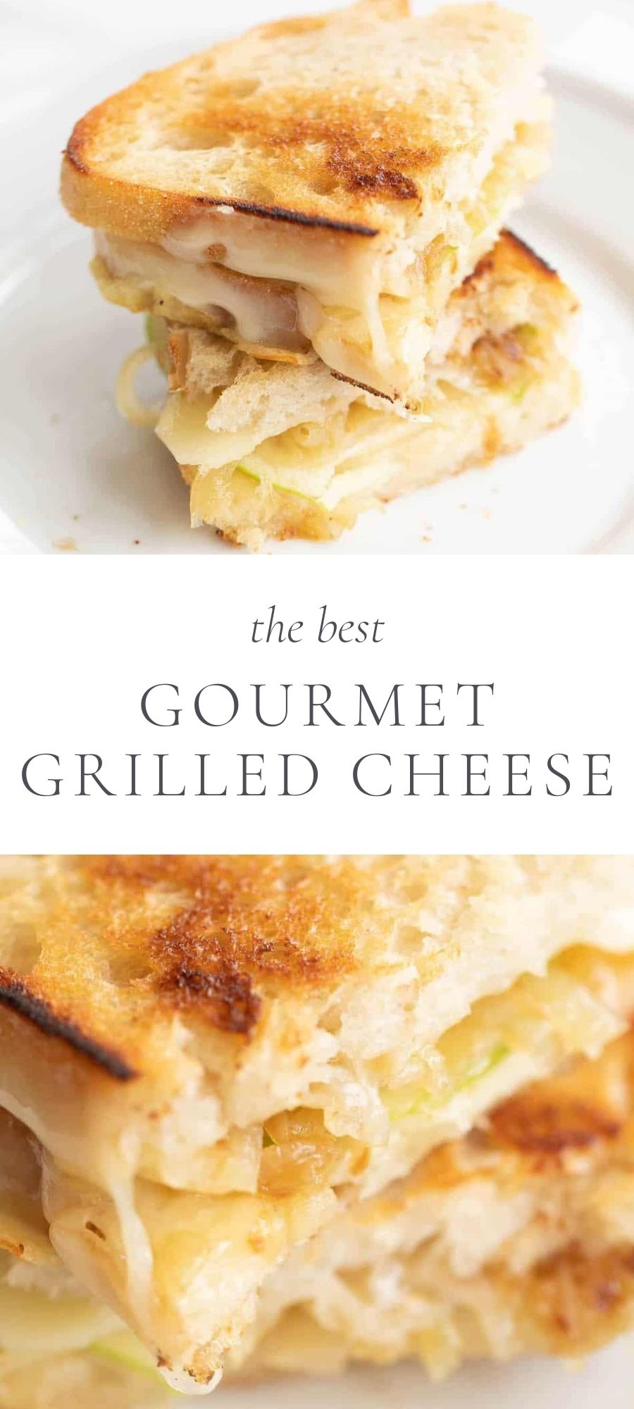 Gourmet Grilled Cheese sandwich