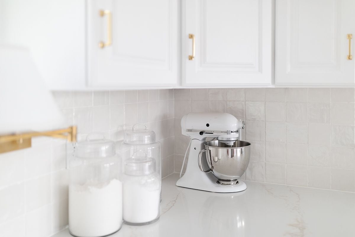 Kitchen Countertop Organization Ideas - Blooming Homestead