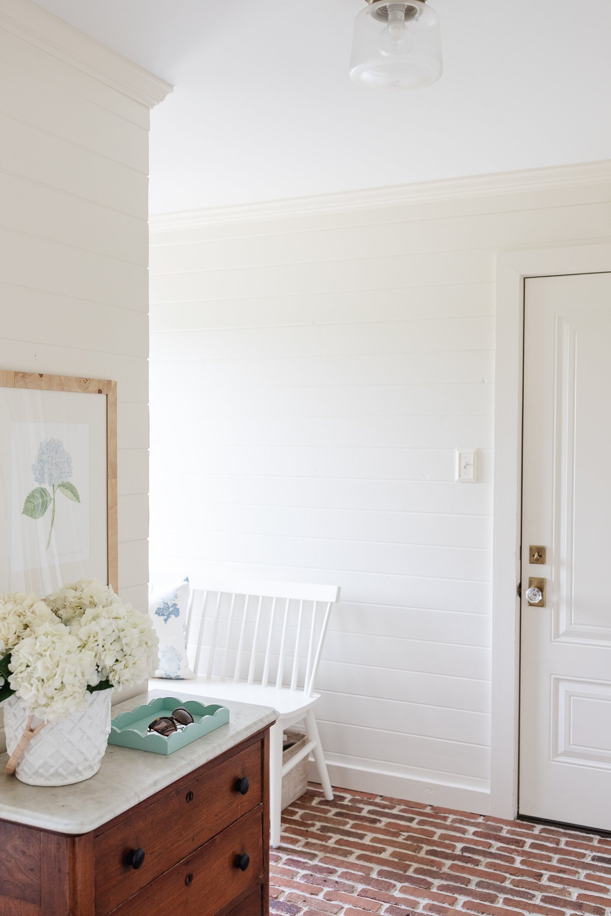 Small and Functional Mudroom + My Favorite Storage Baskets - Sarah Joy