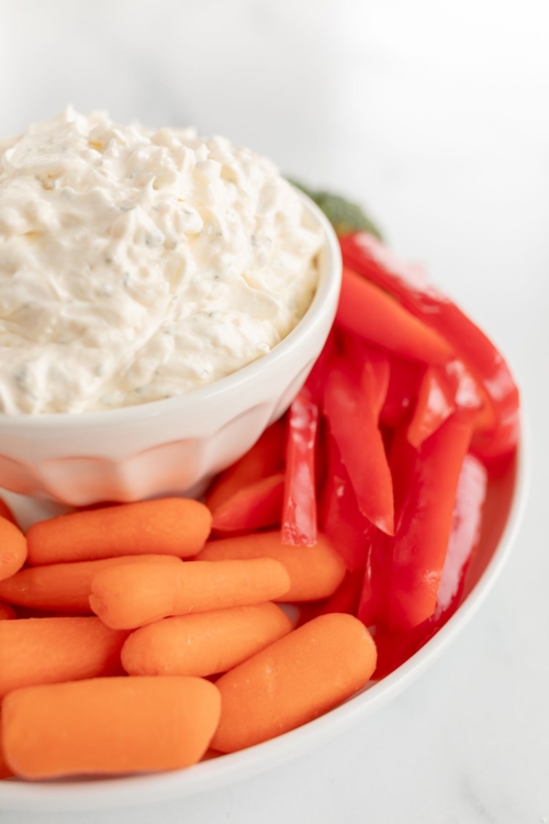 Irresistible Veggie Dip Recipe Julie Blanner