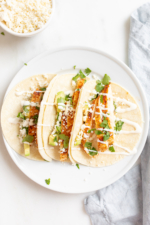 The Easiest Soft Chicken Tacos | Julie Blanner