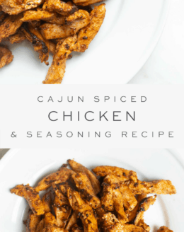 Cajun Spiced Chicken with Cajun Chicken Seasoning | Julie Blanner