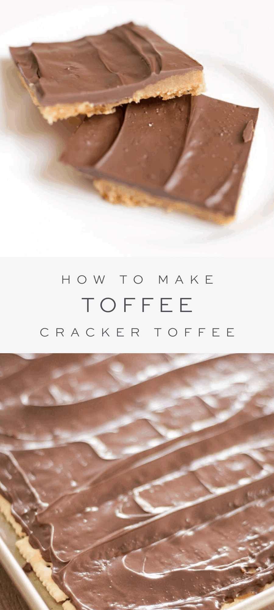 How to Make Toffee - Easy Cracker Toffee with Video ...