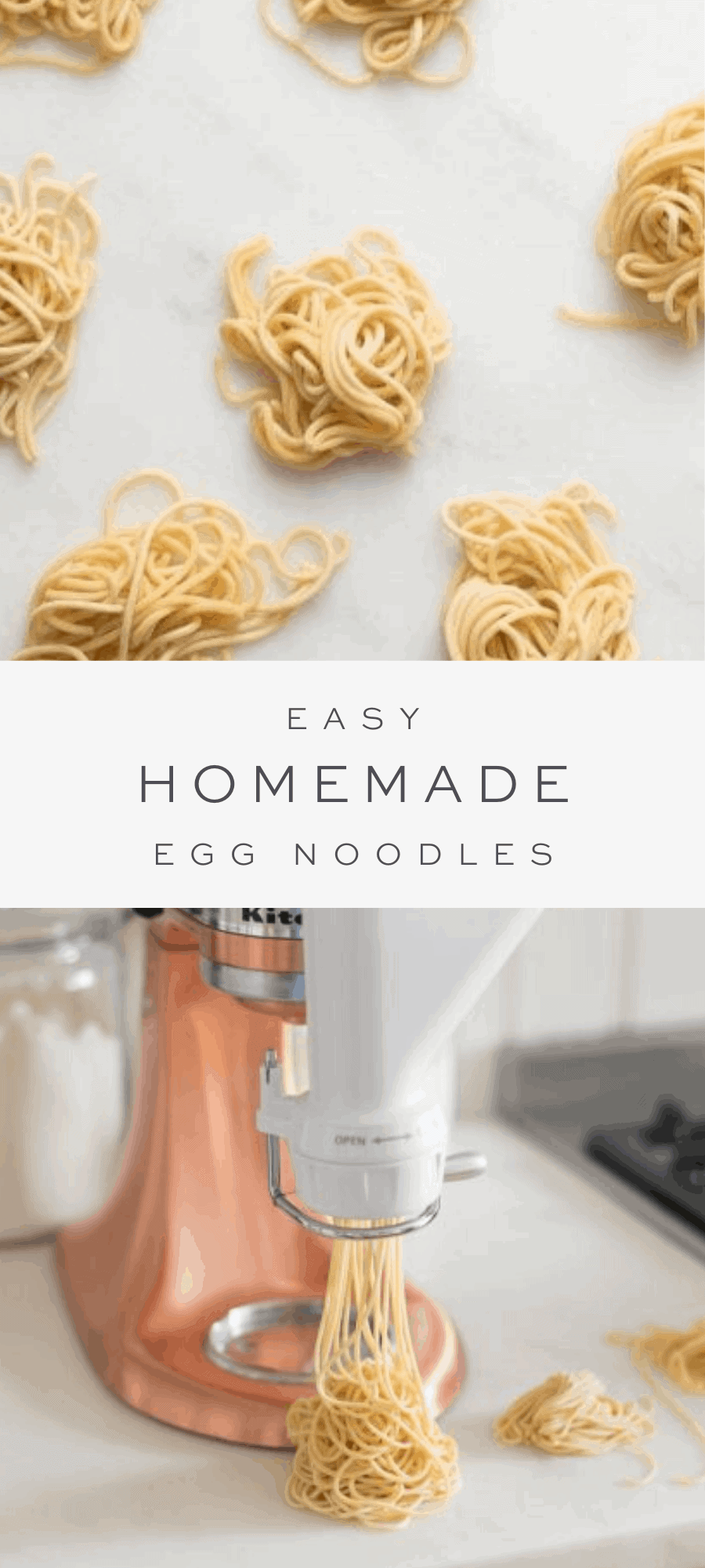 Homemade Egg Noodles With Video Julie Blanner