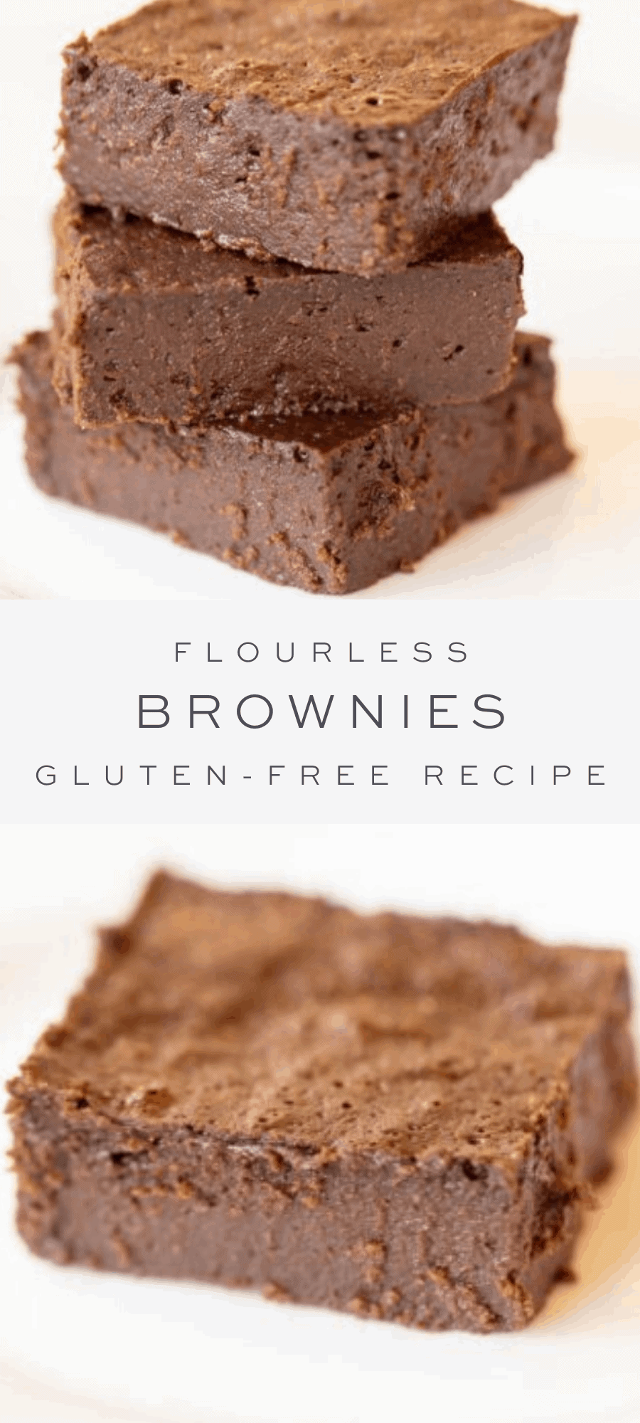 Decadent Flourless Brownies (Gluten Free) - Julie Blanner