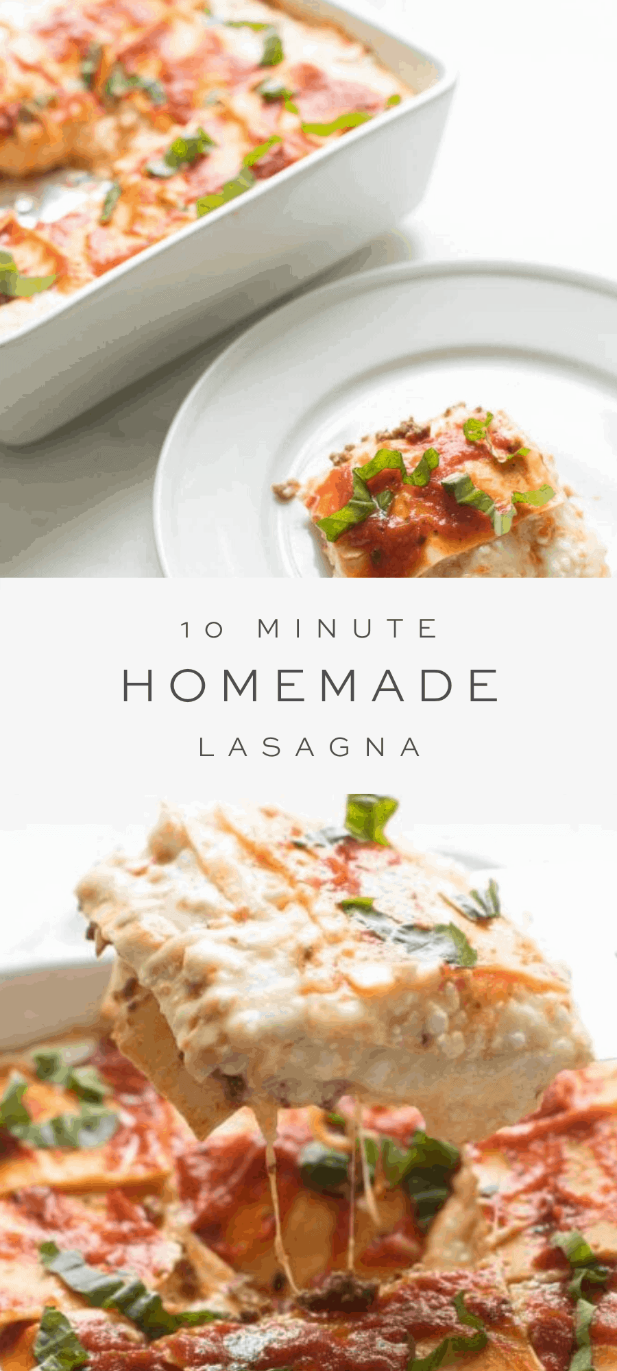 Homemade Lasagna with Cottage Cheese Julie Blanner