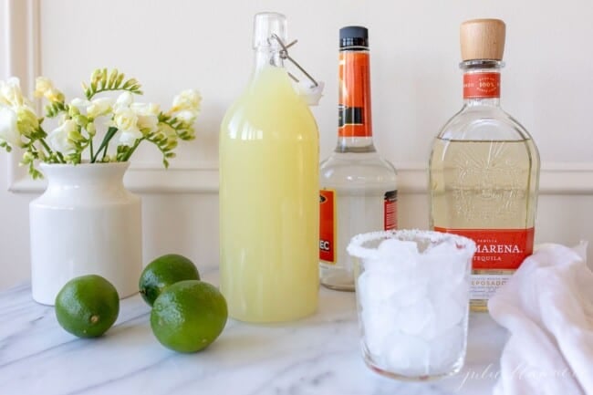 Easy Homemade Margarita Mix | Julie Blanner