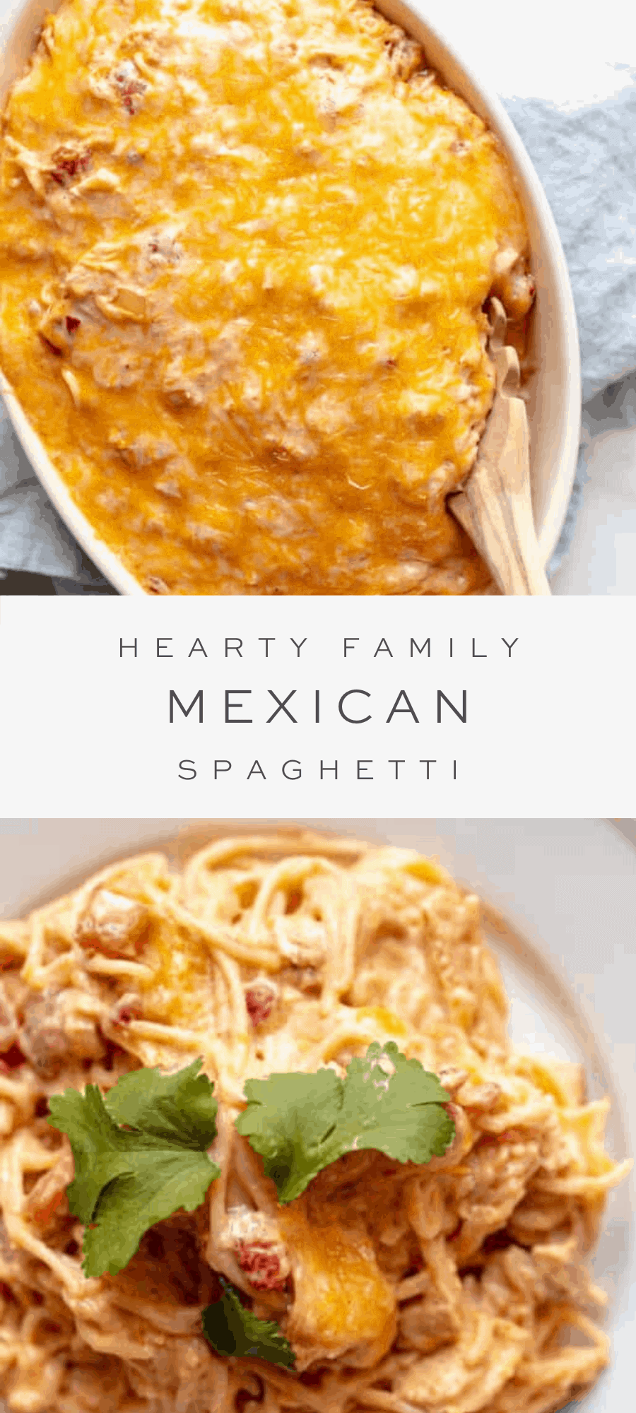 Easy Mexican Spaghetti | Julie Blanner