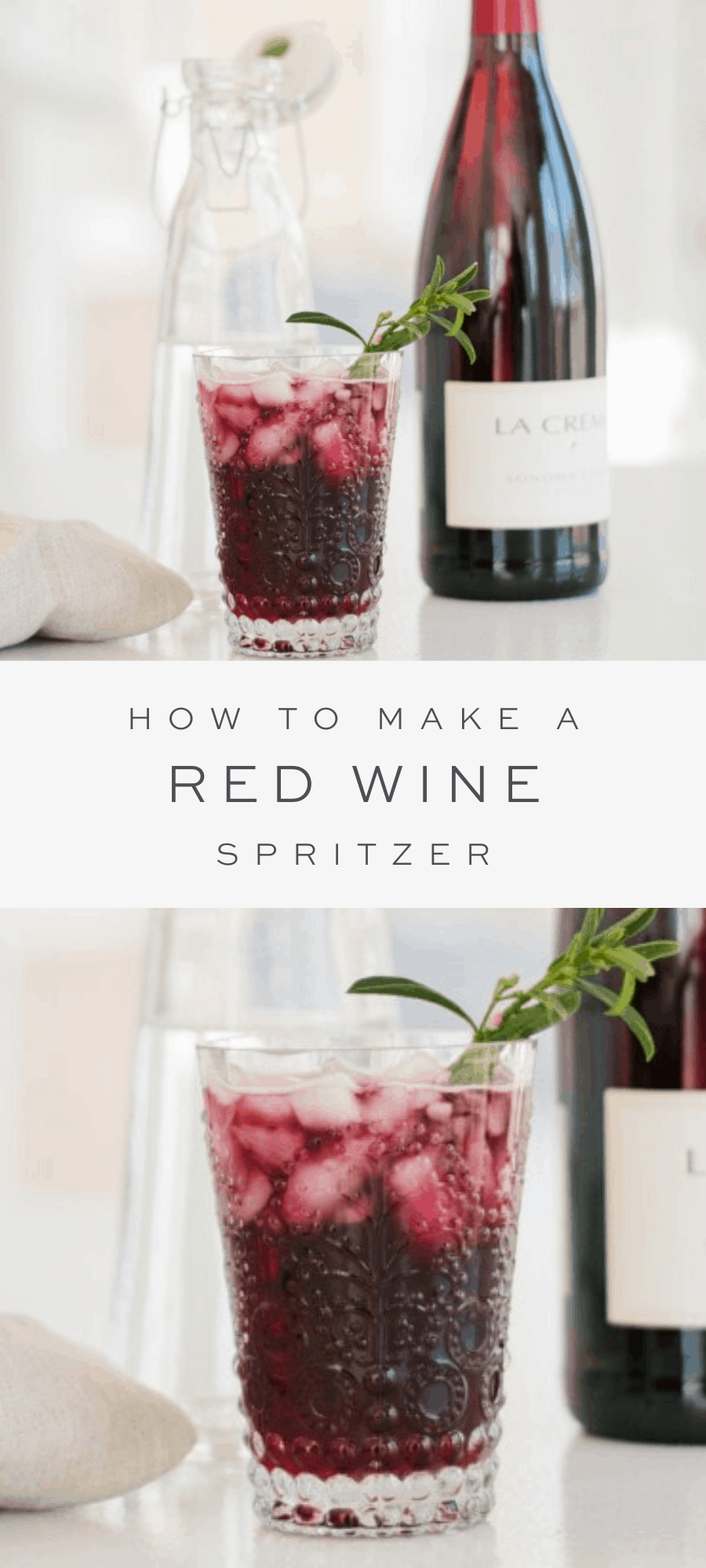 Red Wine Spritzer Julie Blanner