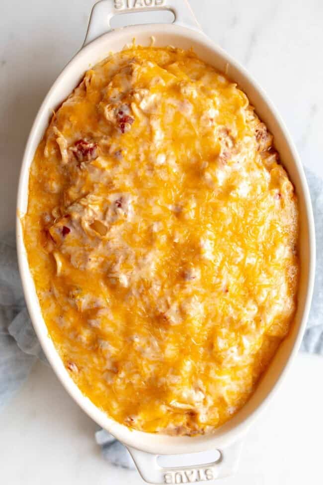 Easy Mexican Spaghetti Bake Recipe | Julie Blanner