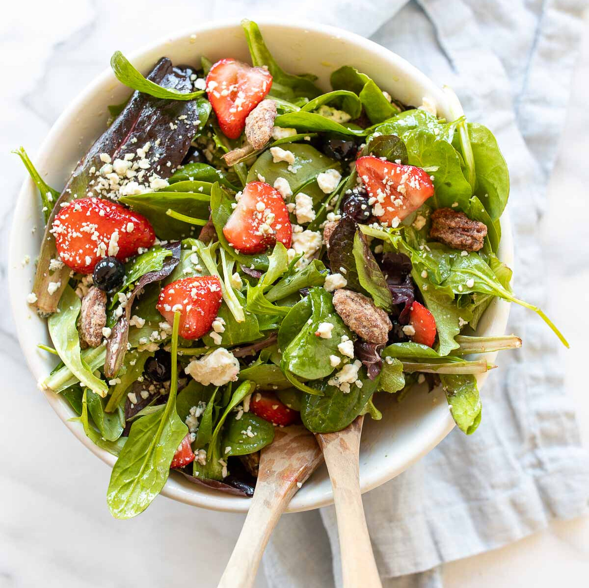 Spring Mix Salad Spring Mix Salad