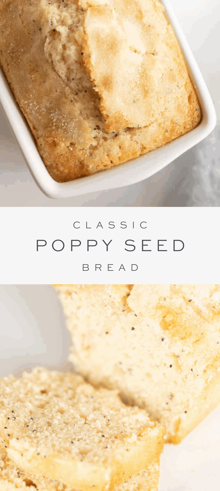 Classic Poppy Seed Bread Recipe Julie Blanner