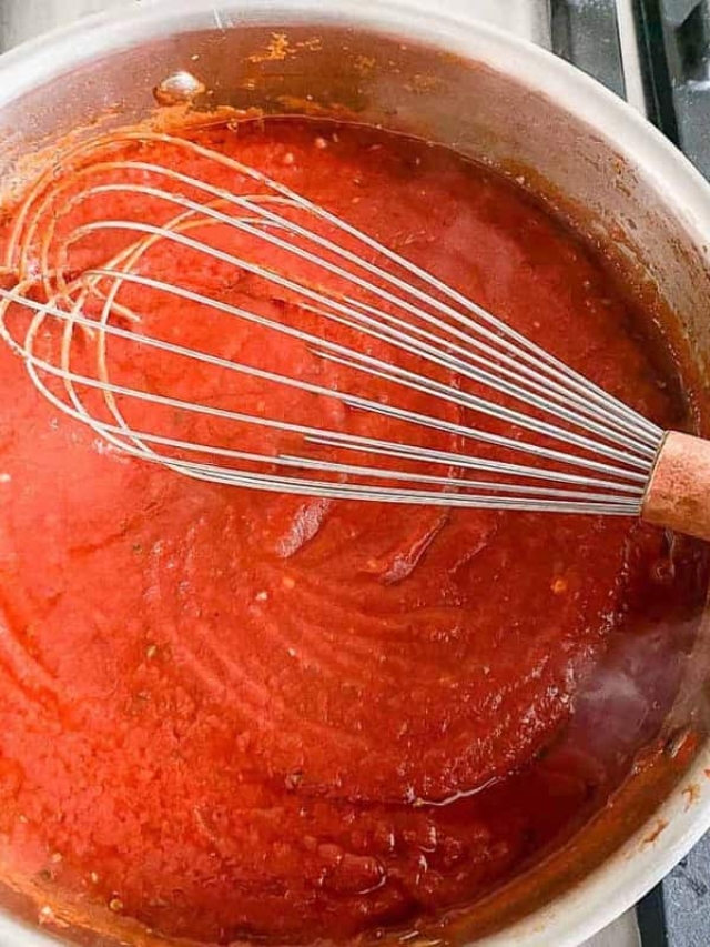How To Make Homemade Pizza Sauce Julie Blanner