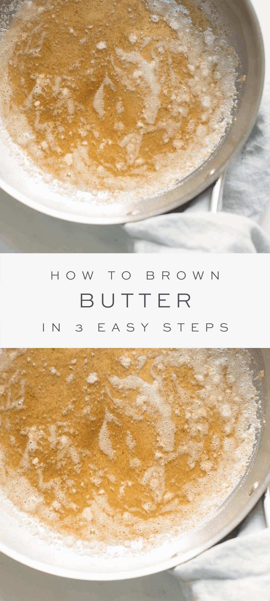 How To Brown Butter - A Simple Tutorial With Video | Julie Blanner