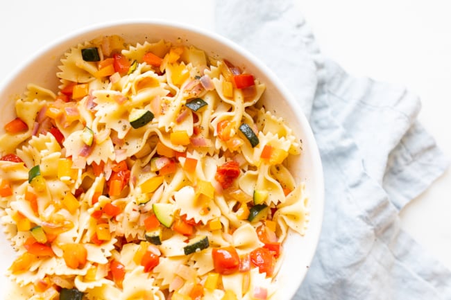 Veggie Pasta Salad | Julie Blanner