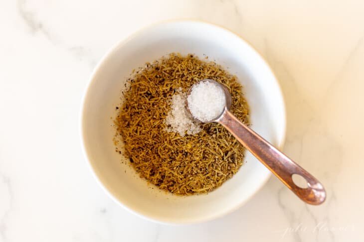 Light and Easy Lemon Pepper Salmon Recipe | Julie Blanner