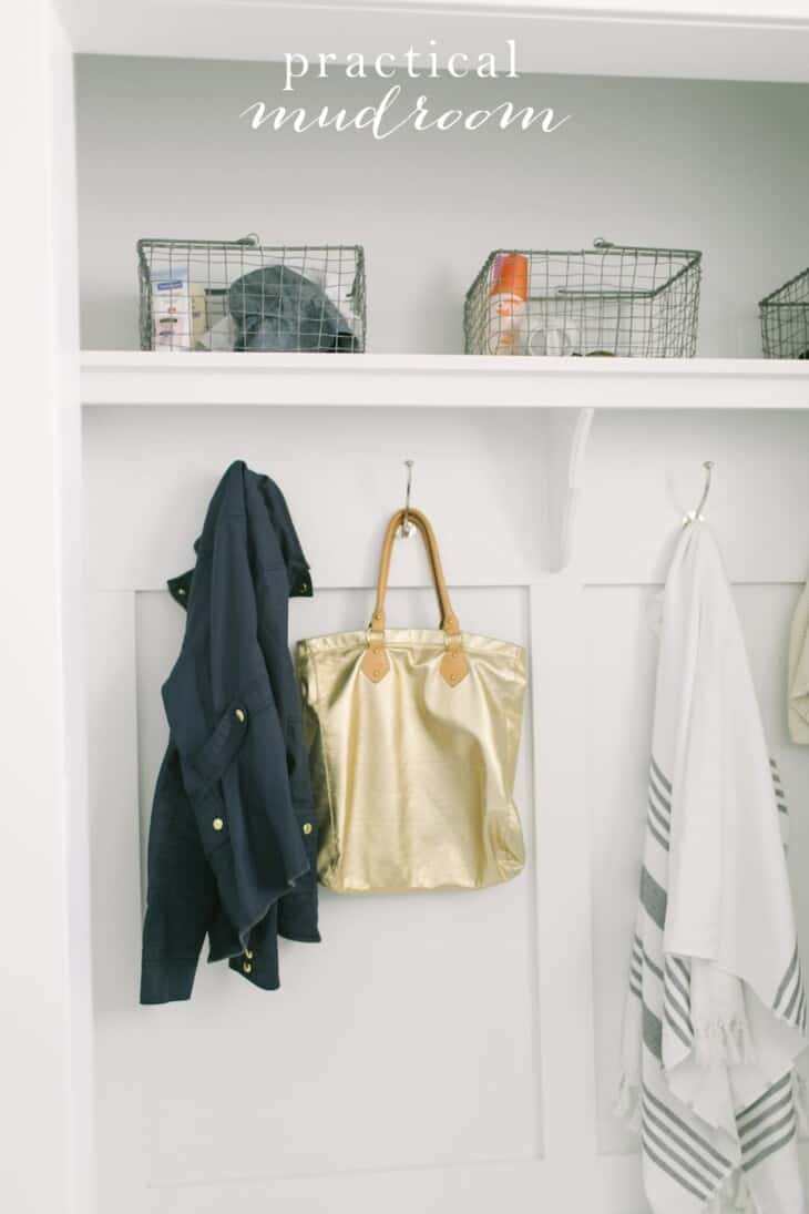 Closet Converted Mudroom Julie Blanner