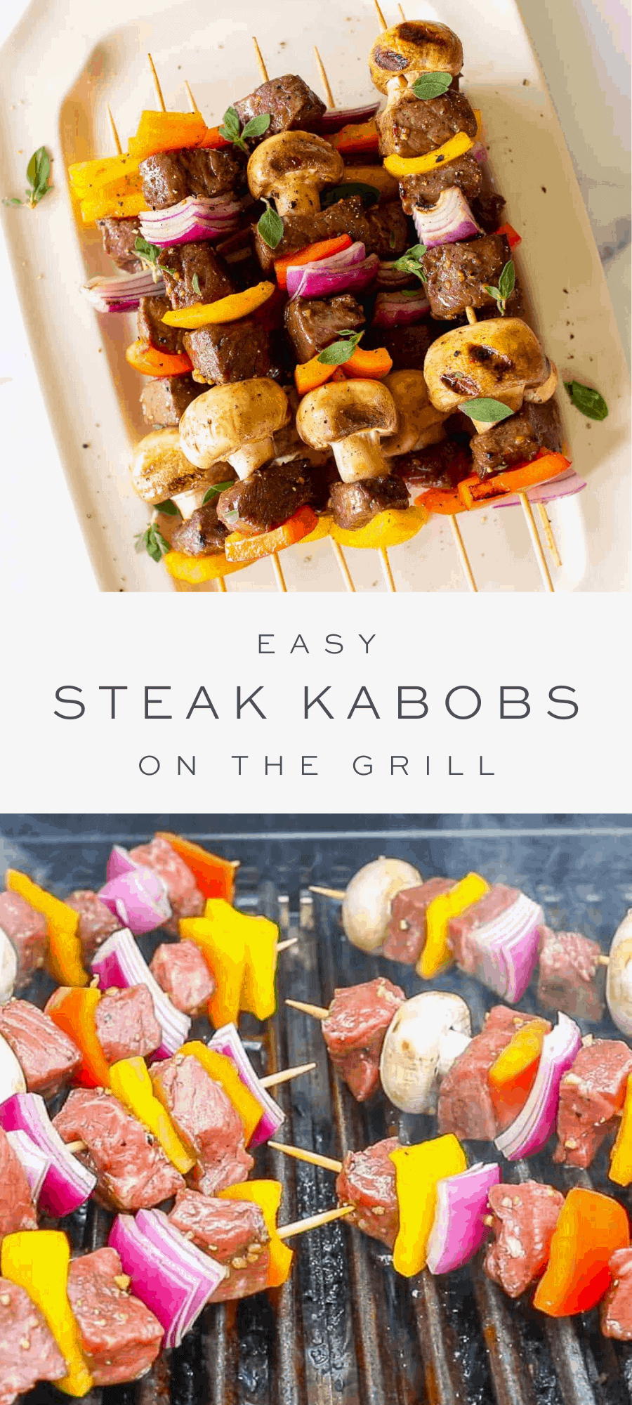 How To Make The Easiest Steak Kabobs On The Grill Julie Blanner   Steak Kabobs 