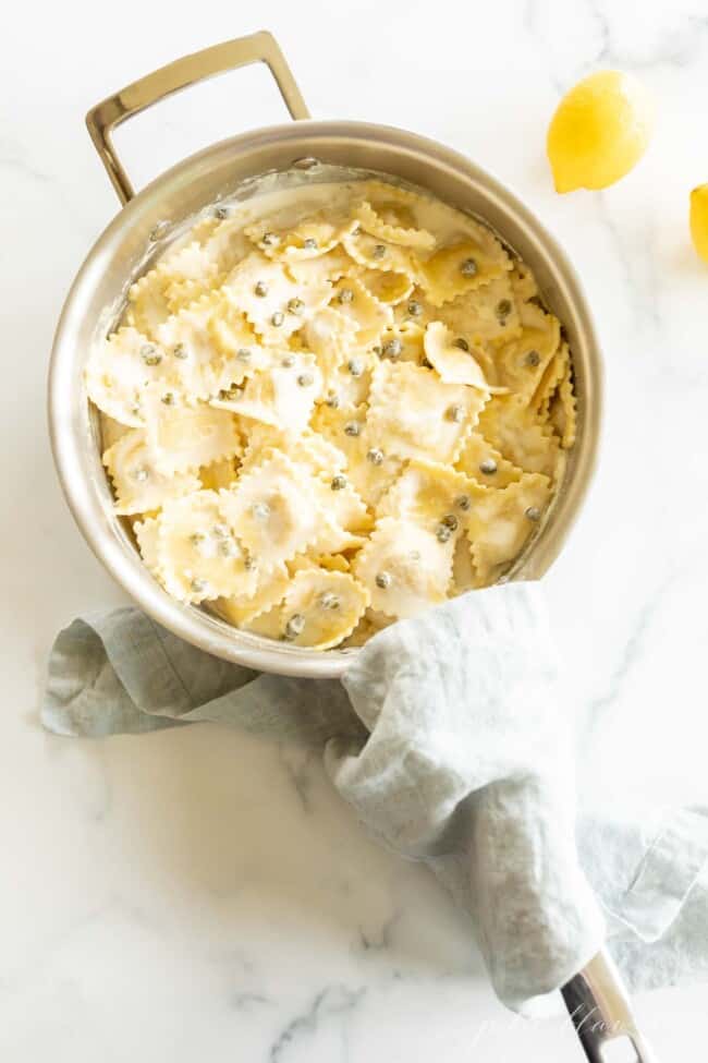 Super Simple Lemon Caper Sauce for Pasta, Fish, Chicken, and More